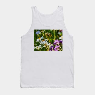 Flowers and Foliage Tank Top